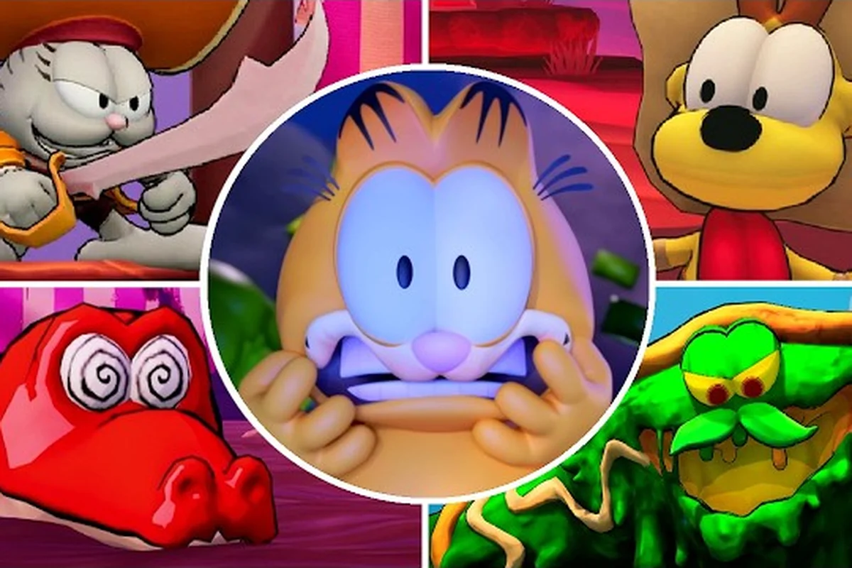Garfield - Escape from Monday How to Beat Odie and Final Boss