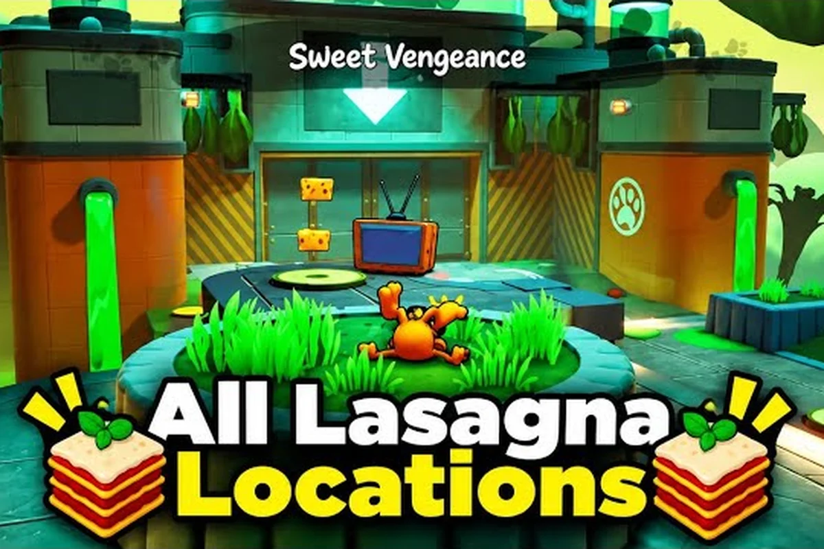 Garfield - Escape from Monday Hidden Levels and Snacks