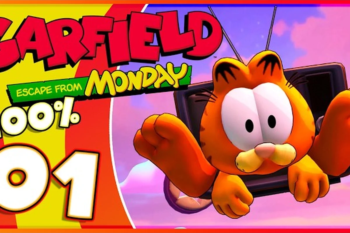 Garfield - Escape from Monday Part 1 Walkthrough and Ending Guide